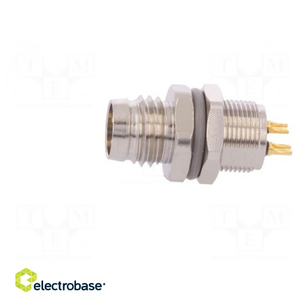 Connector: M8 | male | PIN: 3 | unshielded | socket | IP67 | 60V | 2.5÷3.5mm image 3