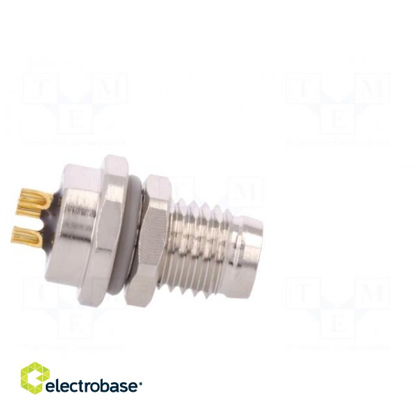 Connector: M8 | male | PIN: 3 | unshielded | socket | IP67 | 60V | 2.5÷4.5mm image 7