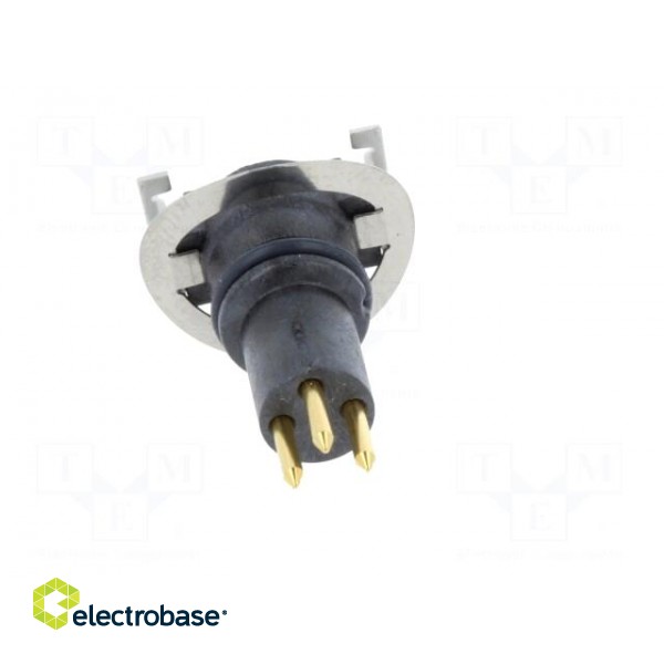 Connector: M8 | male | PIN: 3 | vertical | on PCBs | socket | 3A | IP65,IP68 paveikslėlis 9