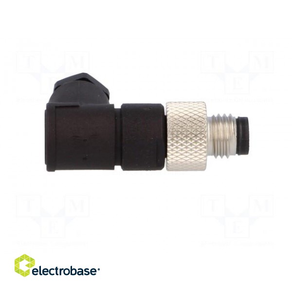 Connector: M8 | male | PIN: 4 | angled 90° | for cable | plug image 7