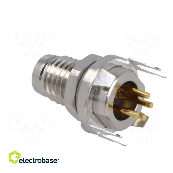 Connector: M8 | male | PIN: 4 | socket | IP67 | 30V | 2.5÷4mm image 4
