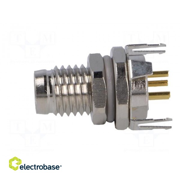 Connector: M8 | male | PIN: 4 | socket | IP67 | 30V | 2.5÷4mm image 3