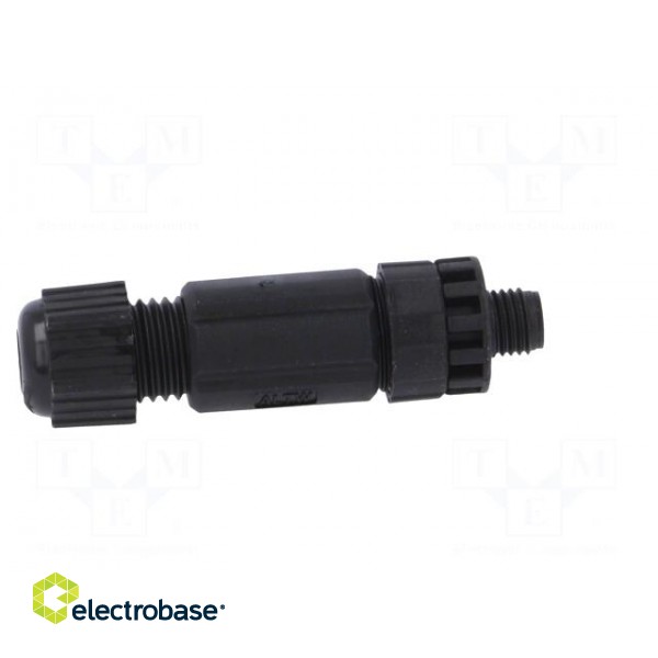 Connector: M8 | male | PIN: 4 | straight | for cable | plug | IP67 image 7