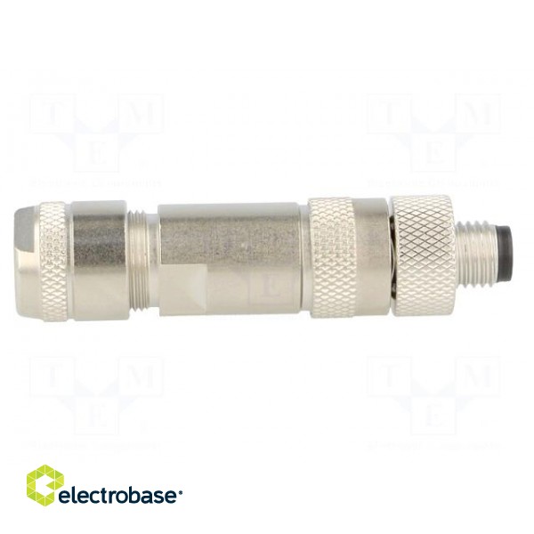 Connector: M8 | male | PIN: 4 | straight | shielded | for cable | plug image 7