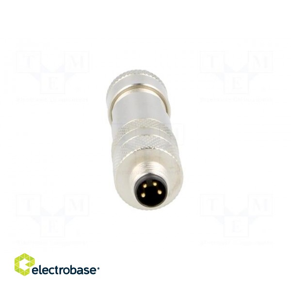 Connector: M8 | male | PIN: 4 | straight | shielded | for cable | plug image 9