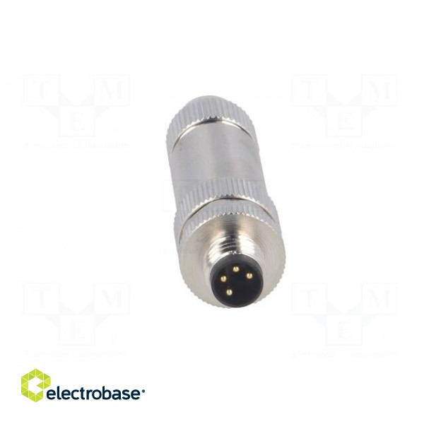 Connector: M8 | male | PIN: 4 | straight | shielded | for cable | plug image 9