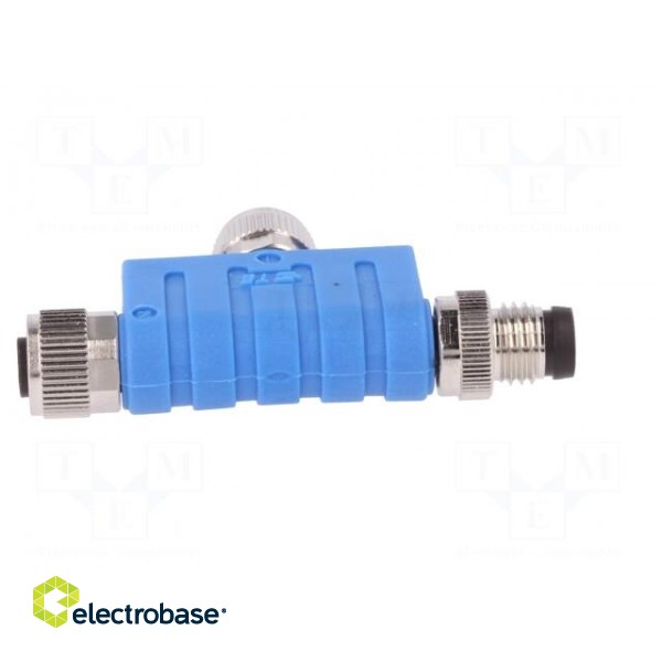 T adapter | M8 male,M8 female x2 | PIN: 3 | T | IP67 | Polarisation: A image 7
