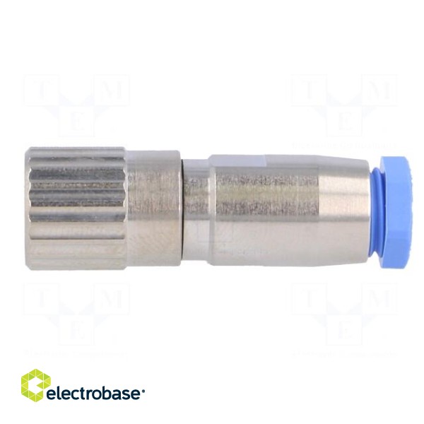 Connector: M9 | plug | female | Plating: gold-plated | Urated: 60V | IP65 image 3