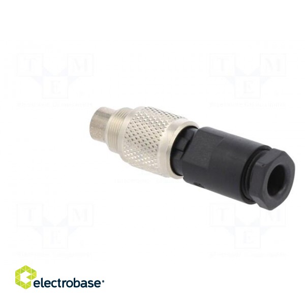 Connector: M9 | plug | 712 | male | PIN: 4 | gold-plated | 3A | IP67 | 125V image 4