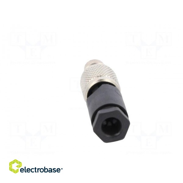 Connector: M9 | plug | male | Plating: gold-plated | 125V | IP67 | PIN: 4 image 5