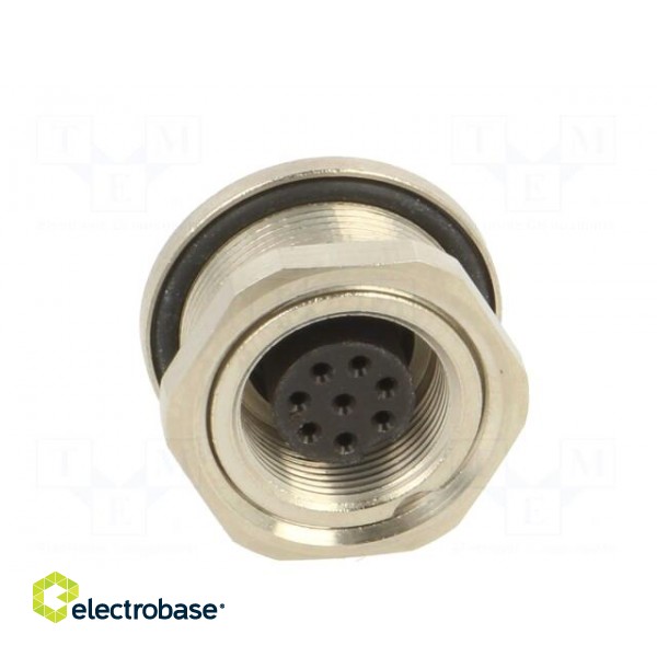 Connector: M9 | socket | female | Plating: gold-plated | 125V | IP67 фото 9