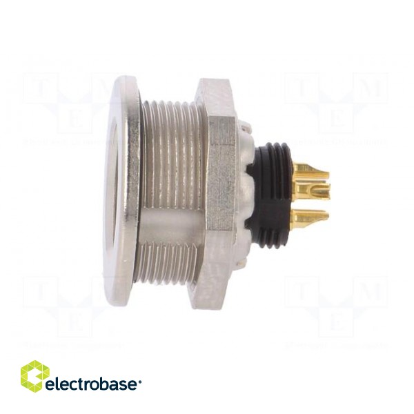 Connector: M9 | socket | 702,712 | female | PIN: 5 | unshielded | 3A | IP67 image 3