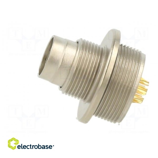 Connector: M9 | socket | male | Plating: gold-plated | 125V | IP67 | PIN: 8 image 3