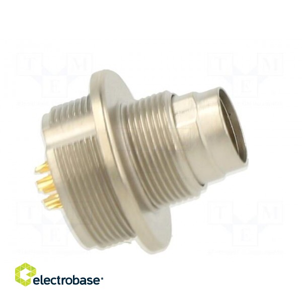 Connector: M9 | socket | male | Plating: gold-plated | 125V | IP67 | PIN: 8 image 7