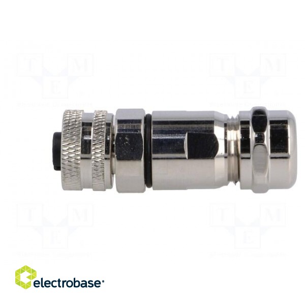 Plug | M12 | PIN: 12 | female | A code-DeviceNet / CANopen | for cable фото 3