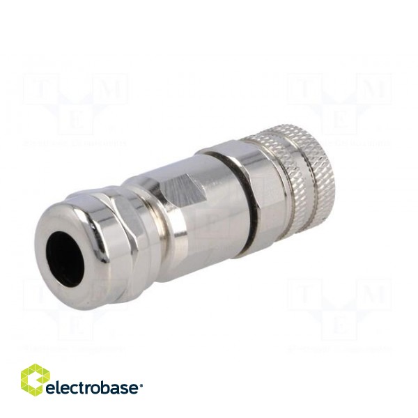 Plug | M12 | PIN: 12 | female | A code-DeviceNet / CANopen | for cable фото 6