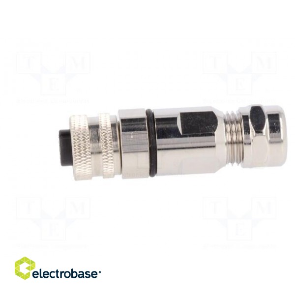 Plug | M12 | PIN: 12 | female | A code-DeviceNet / CANopen | for cable фото 3