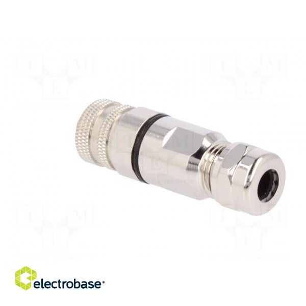 Plug | M12 | PIN: 12 | female | A code-DeviceNet / CANopen | for cable фото 4