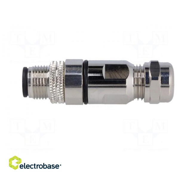 Plug | M12 | PIN: 12 | male | A code-DeviceNet / CANopen | for cable фото 3