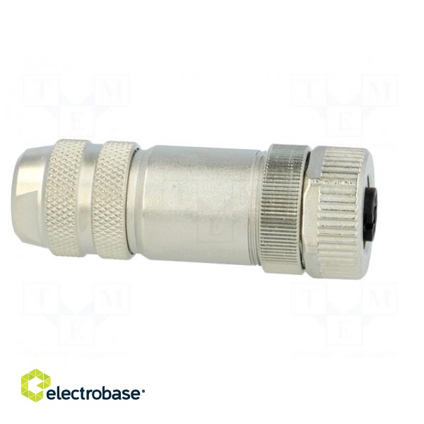 Plug | M12 | PIN: 2 | female | B code-Profibus | for cable | IP67 | 6÷8mm image 7