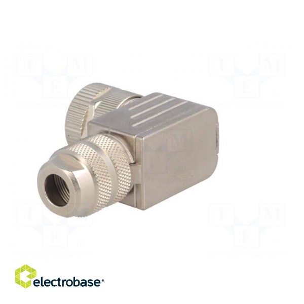Plug | M12 | PIN: 2 | female | B code-Profibus | for cable | IP67 | 6÷8mm image 4
