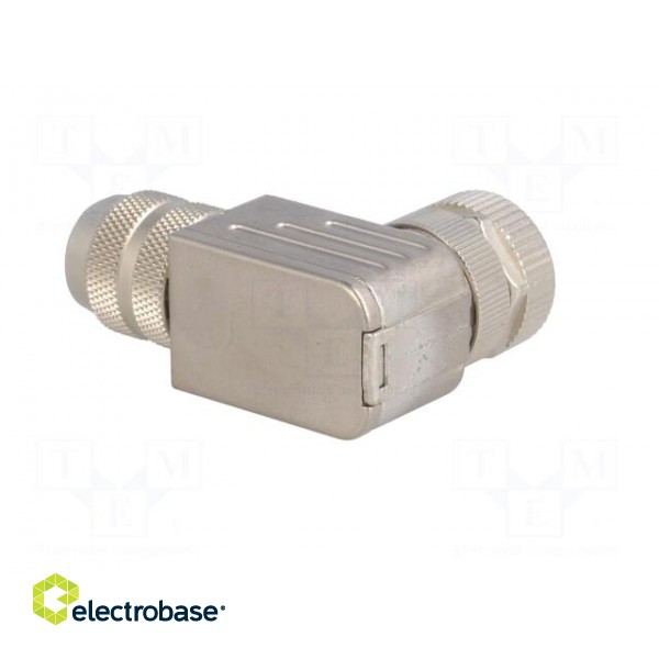 Plug | M12 | PIN: 2 | female | B code-Profibus | for cable | IP67 | 6÷8mm image 6