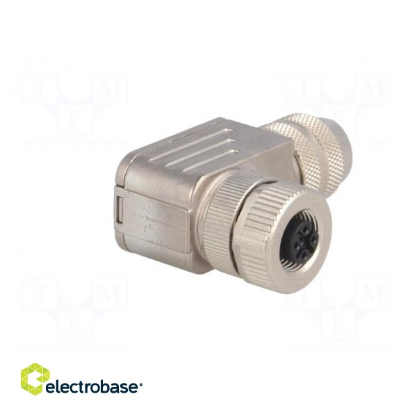 Plug | M12 | PIN: 2 | female | B code-Profibus | for cable | IP67 | 6÷8mm image 8