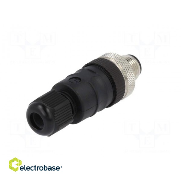 Plug | M12 | PIN: 3 | male | A code-DeviceNet / CANopen | for cable paveikslėlis 6