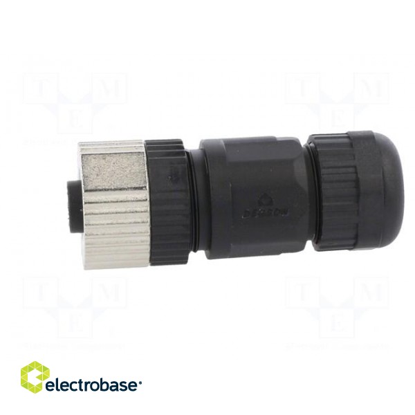 Plug | M12 | PIN: 4 | female | A code-DeviceNet / CANopen | for cable image 3