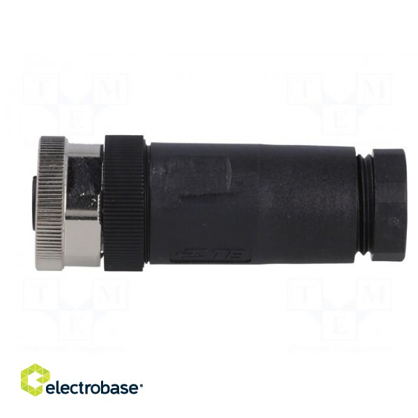 Plug | M12 | PIN: 4 | female | A code-DeviceNet / CANopen | for cable фото 3