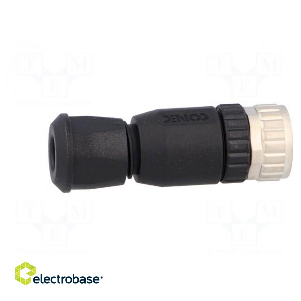 Plug | M12 | PIN: 4 | female | A code-DeviceNet / CANopen | for cable image 7