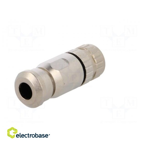 Plug | M12 | PIN: 4 | female | D code-Ethernet | for cable | IP67 | 250V фото 6