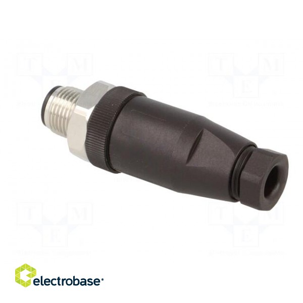Plug | M12 | PIN: 4 | male | A code-DeviceNet / CANopen | for cable image 4