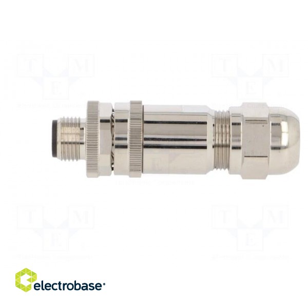 Plug | M12 | PIN: 4 | male | A code-DeviceNet / CANopen | for cable фото 3