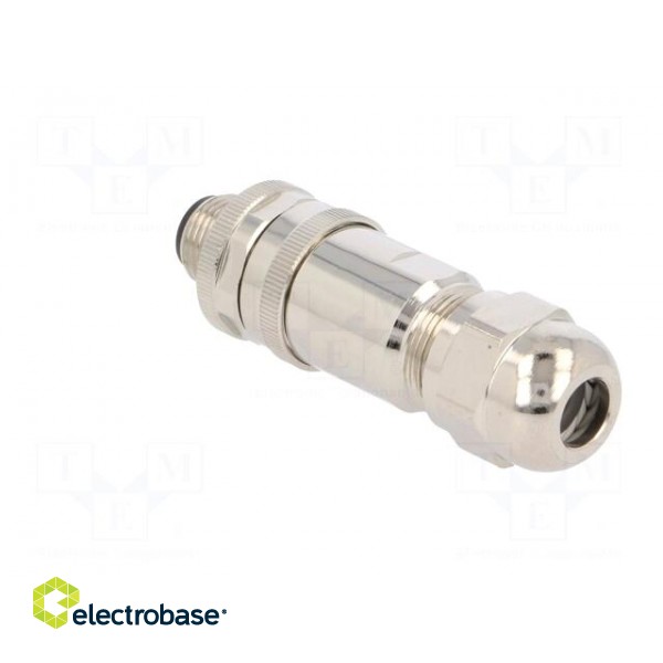 Plug | M12 | PIN: 4 | male | A code-DeviceNet / CANopen | for cable фото 4