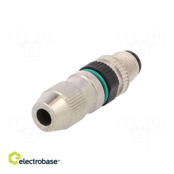 Plug | M12 | PIN: 4 | male | A code-DeviceNet / CANopen | for cable | IDC фото 6