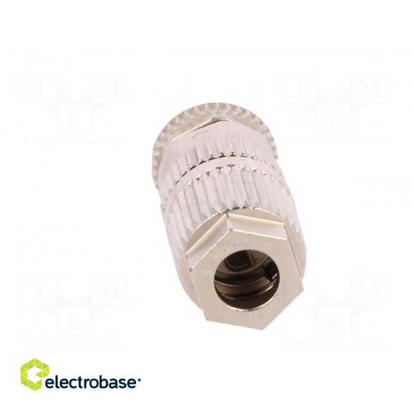 Plug | M12 | PIN: 4 | male | D code-Ethernet | for cable | IDC | IP67 | 4A image 5