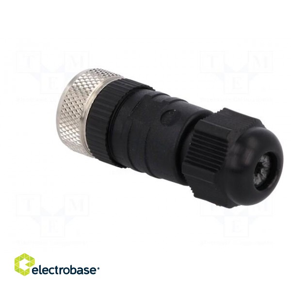 Plug | M12 | PIN: 5 | female | A code-DeviceNet / CANopen | for cable image 4