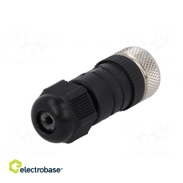 Connector: M12 | plug | PIN: 5 | female | A code-DeviceNet / CANopen фото 6