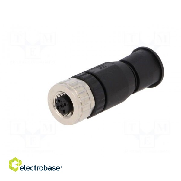 Plug | M12 | PIN: 5 | female | A code-DeviceNet / CANopen | for cable image 2
