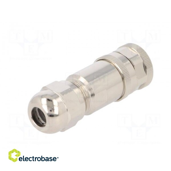 Plug | M12 | PIN: 5 | female | B code-Profibus | for cable | IP67 | 60V | 4A фото 6