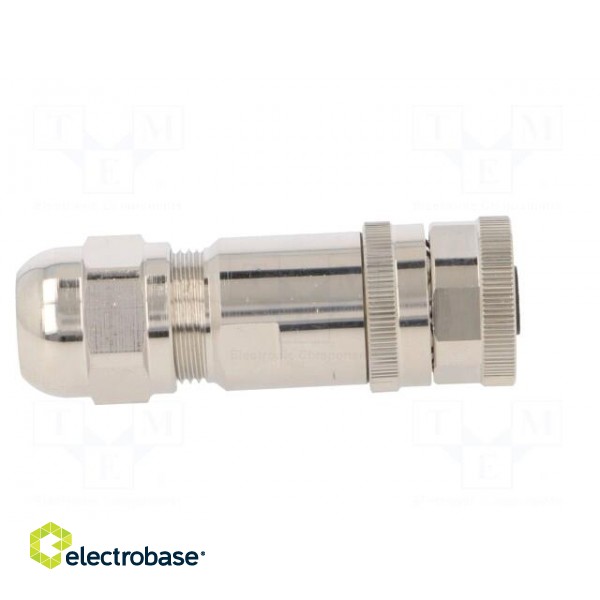 Plug | M12 | PIN: 5 | female | B code-Profibus | for cable | IP67 | 60V | 4A фото 7