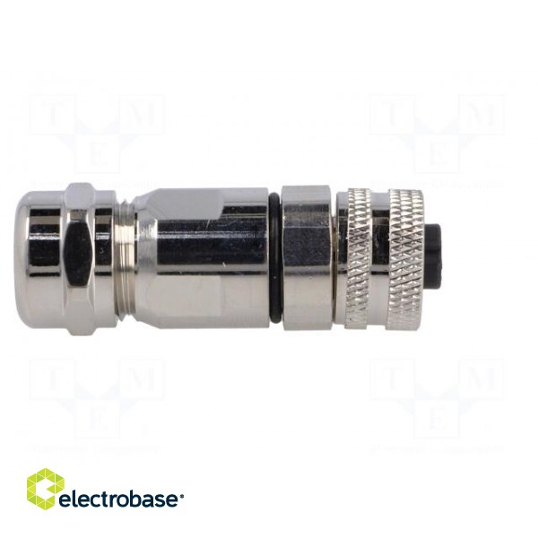 Plug | M12 | PIN: 5 | female | B code-Profibus | for cable | soldered фото 7