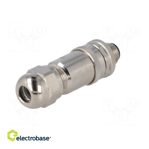 Plug | M12 | PIN: 5 | male | A code-DeviceNet / CANopen | for cable фото 6