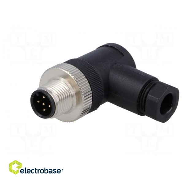 Plug | M12 | PIN: 5 | male | A code-DeviceNet / CANopen | for cable image 2