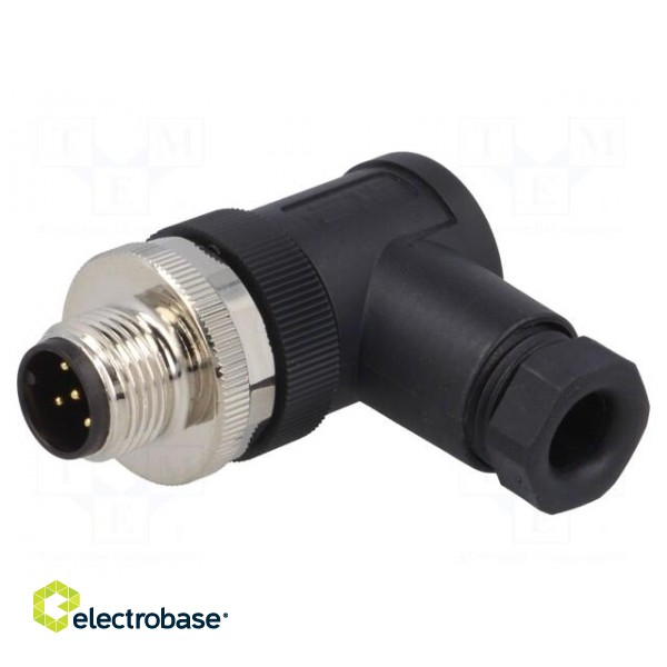 Plug | M12 | PIN: 5 | male | A code-DeviceNet / CANopen | for cable фото 1