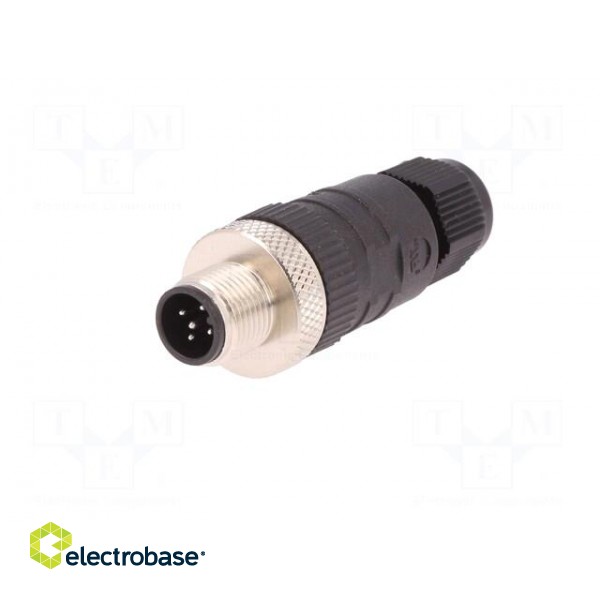 Plug | M12 | PIN: 5 | male | A code-DeviceNet / CANopen | for cable фото 2