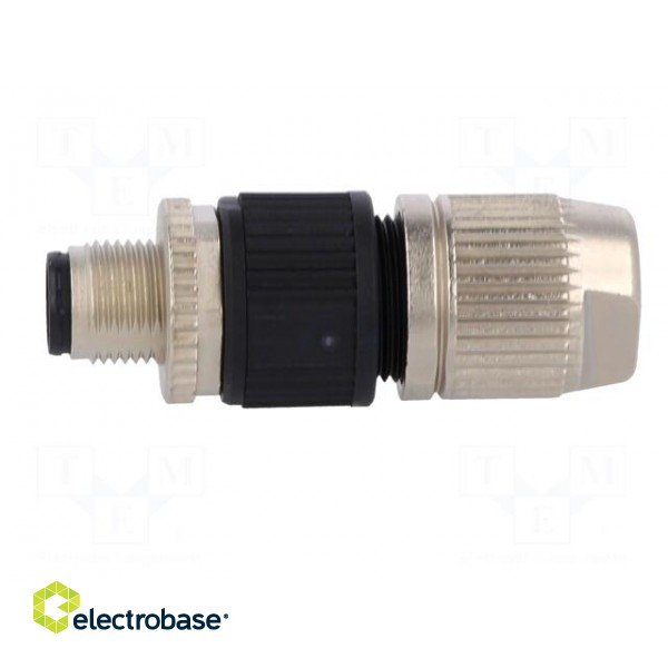 Plug | M12 | PIN: 5 | male | A code-DeviceNet / CANopen | for cable | IDC фото 3
