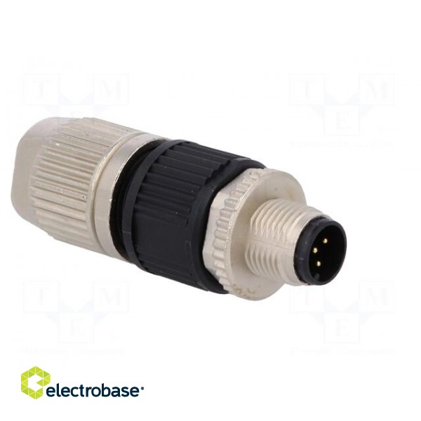 Plug | M12 | PIN: 5 | male | A code-DeviceNet / CANopen | for cable | IDC фото 8
