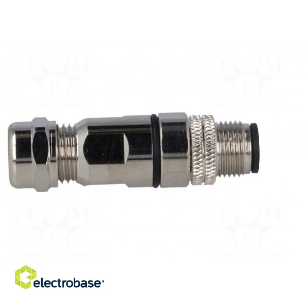 Plug | M12 | PIN: 5 | male | B code-Profibus | for cable | soldering | IP65 фото 7